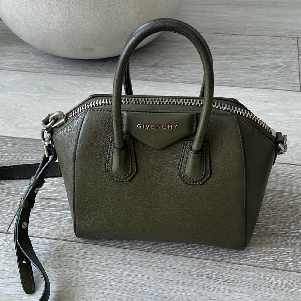 Givenchy Green Mini Bag Structured Elegance